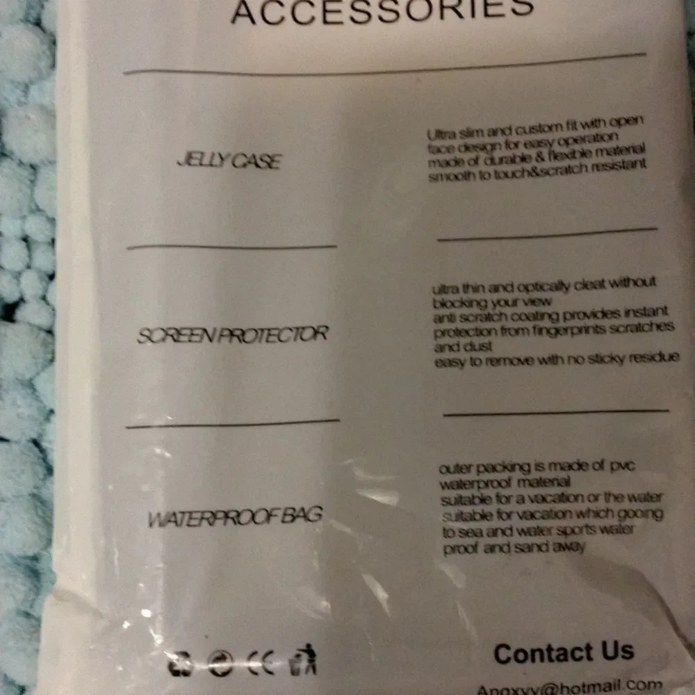 NWT Black Aymecl Case for LG Stylo 6. With Screen Protector.